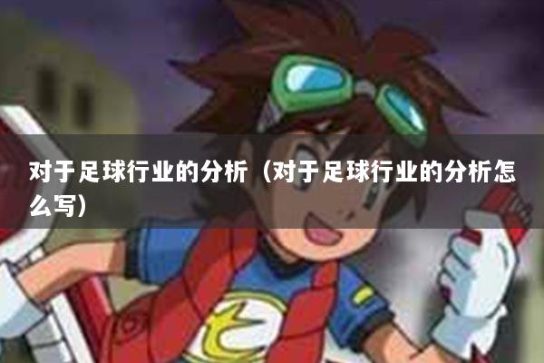 对于足球行业的分析（对于足球行业的分析怎么写）
